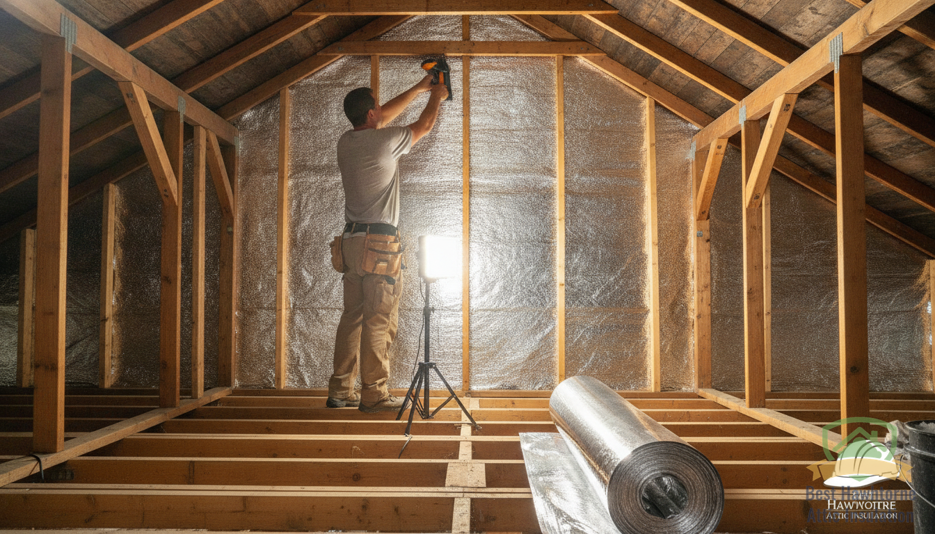 Radiant Barrier Installation